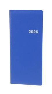 Plánovací záznamník 718 měsíční PVC světle modré