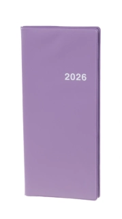 Plánovací záznamník 718 měsíční PVC fialové