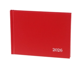 Diář 803 týdenní Balacron červený