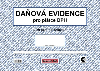Daňová evidence pro plátce DPH ET330