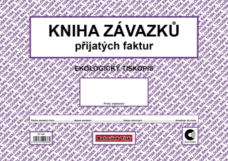 Kniha závazků přijatých faktur ET340