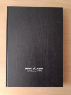 Denní záznamy A4 Lamino černé