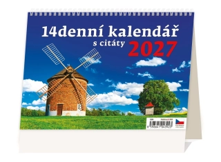 Kalendář stolní Čtrnáctidenní S39