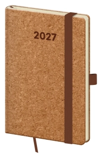 Diář týdenní kapesní A6 Cork