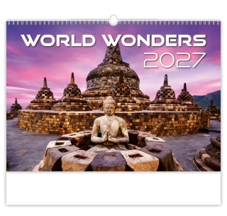 Kalendář nástěnný World Wonders N136