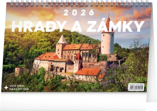 Kalendář stolní Hrady a zámky PGS-35323