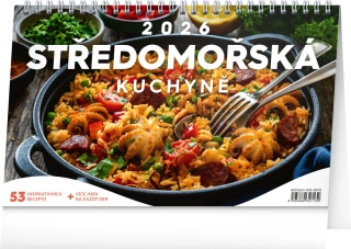 Kalendář stolní Středomořská kuchyně PGS-35713