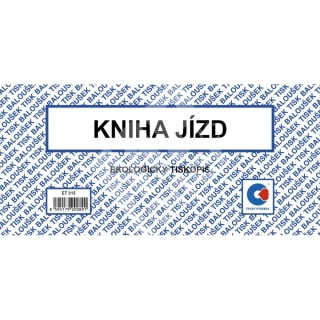Kniha jízd 1/3 A4