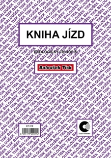 Kniha jízd A5