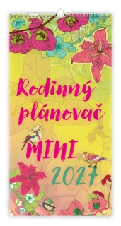 Kalendář nástěnný Rodinný plánovač MINI N189