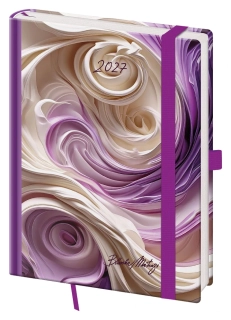 Diář týdenní B6 Vario Matragi Violet