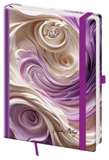 Diář denní A5 Vario Matragi Violet