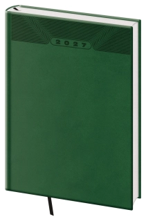 Diář denní A5 Print Classic zelený