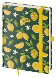 Diář týdenní B6 Vario Lemons