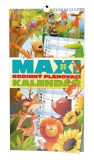 Kalendář nástěnný MAXI Rodinný plánovací BNC10
