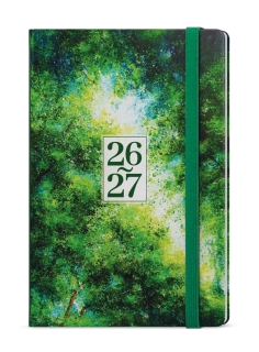Diář týdenní B6 18-měsíční Lungo Les