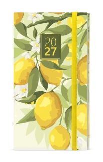 Diář týdenní kapesní Lamino - Citron - blok Jakub