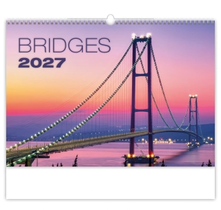 Kalendář nástěnný Bridges N129