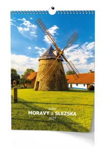 Kalendář nástěnný Krásy Moravy a Slezska BNF7