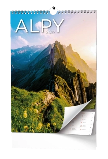 Kalendář nástěnný Alpy BNF8