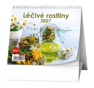 Kalendář stolní Léčivé rostliny BSK6