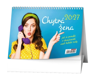 Kalendář stolní Chytrá žena BSE3
