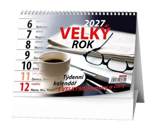 Kalendář stolní Velký rok BSF0