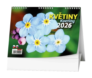 Kalendář stolní Květiny BSF7