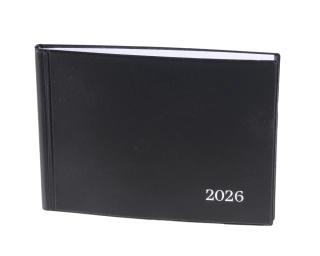 Diář 803 týdenní PVC černé