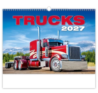 Kalendář nástěnný Trucks N155