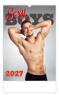 Kalendář nástěnný Sexy Boys N160