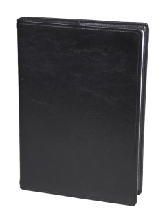 Diář denní A5 Pocket - koženka s klopami a kapsami