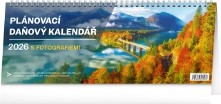 Kalendář stolní Plánovací daňový s fotkami PGS-35308