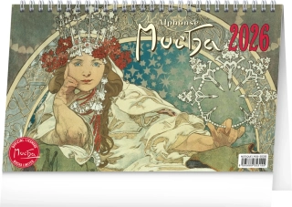 Kalendář stolní Alfons Mucha PGS-35315