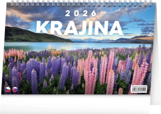 Kalendář stolní Krajina PGS-35344