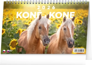 Kalendář stolní Koně PGS-35346
