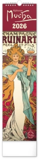 Kalendář nástěnný Alfons Mucha - Vázanka
